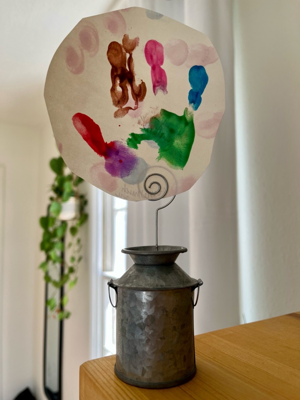 Farmhouse-Style Picture/Card Holder, silver